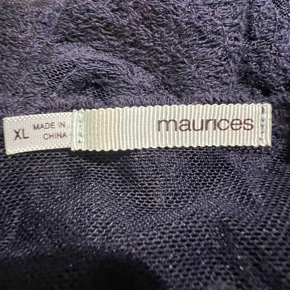 Maurice’s navy blue kimono🪁 - Picture 6 of 7